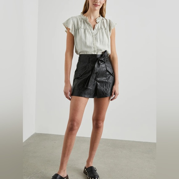 Rails Ruthie Top Sage Acid Wash NWT - Picture 10 of 11